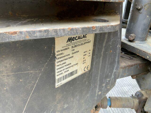 Mecalac TA6 6 Tonne Straight Tip Dumper (ST19498)