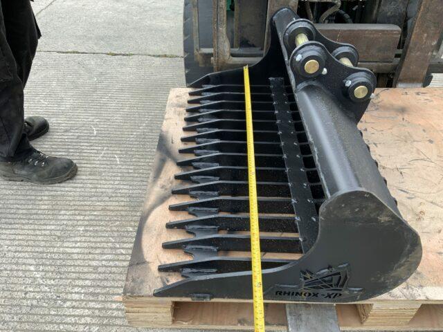 Unused Rhinox Grader Riddle Bucket