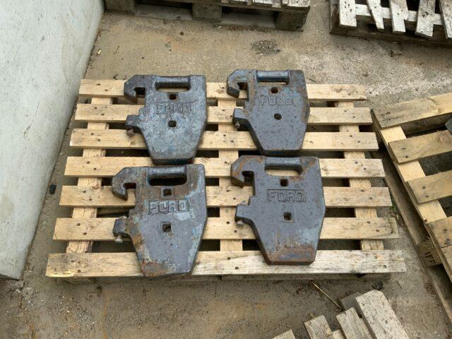 4 x Ford Weights