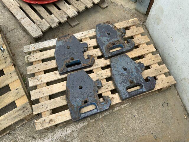 4 x Ford Weights