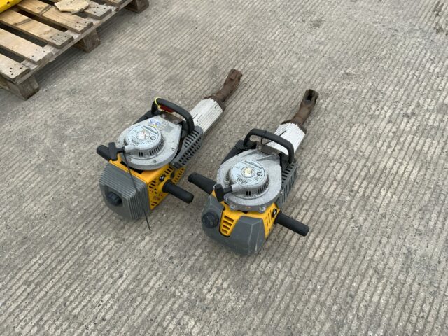 2 X Wacker Neuson BH24 Breaker Guns