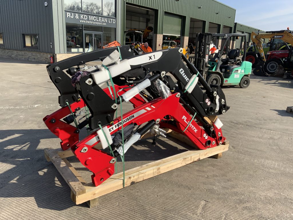 Unused Quicke and Massey Ferguson FL3117X Loader Booms