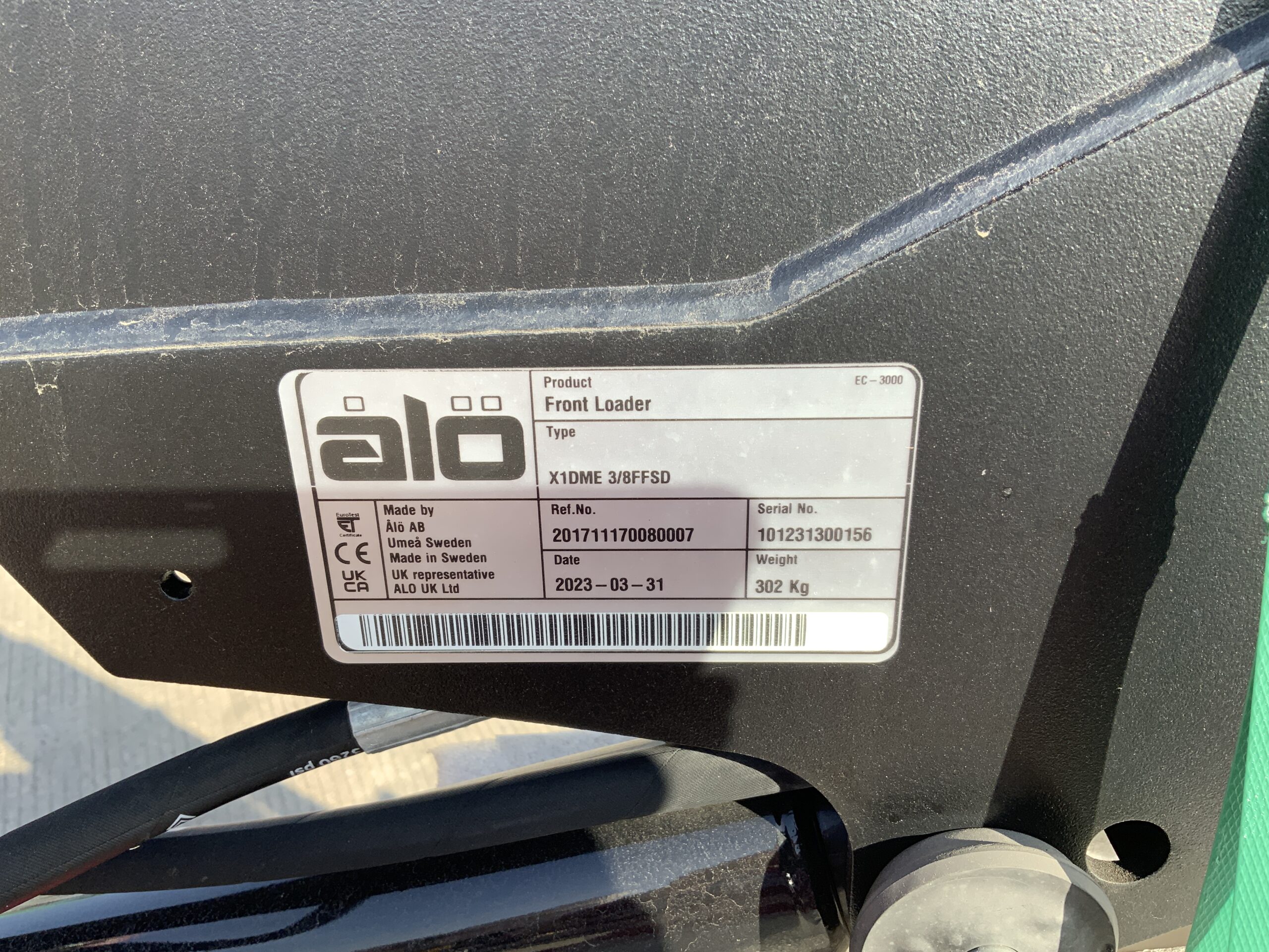 Unused Quicke and Massey Ferguson FL3117X Loader Booms