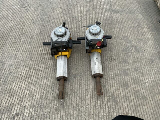 2 X Wacker Neuson BH24 Breaker Guns