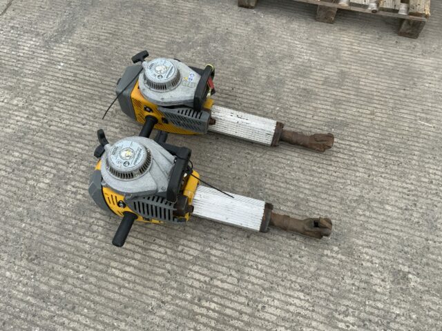 2 X Wacker Neuson BH24 Breaker Guns