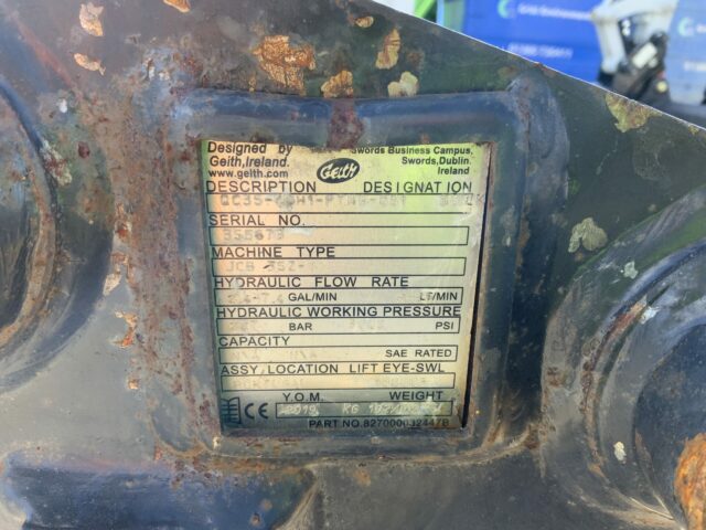 Geith Hydraulic Tilting Quick Hitch (ST22960)