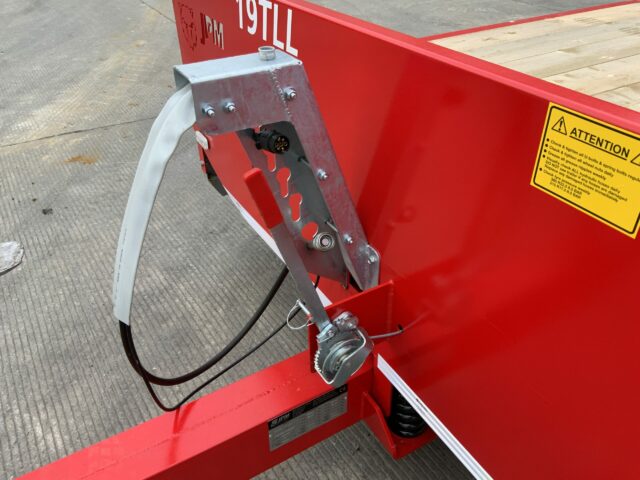 JPM Red 27ft Tandem Loader Trailer