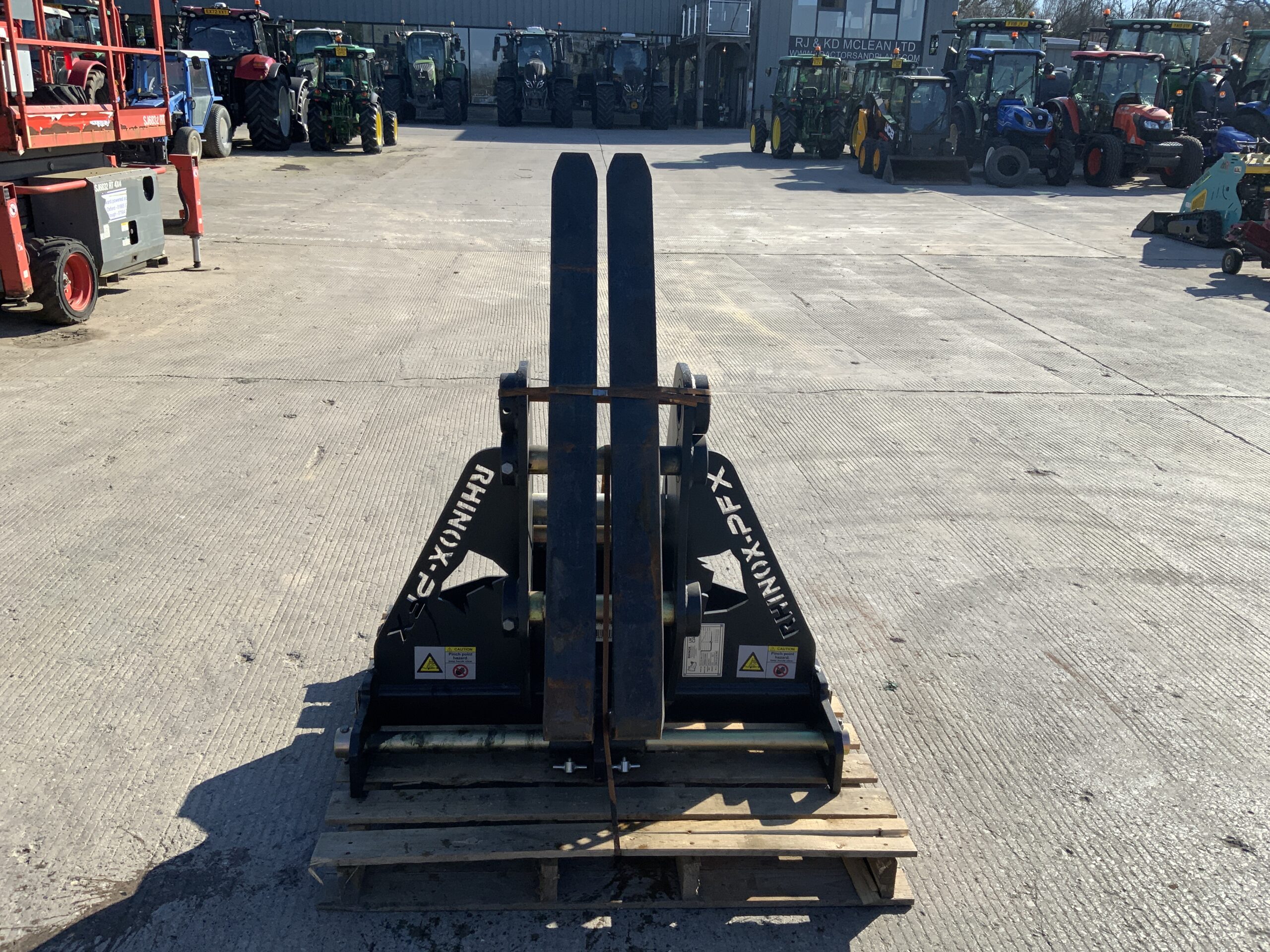 Rhinox PLX-12 22T-1200 Floating Pallet Forks