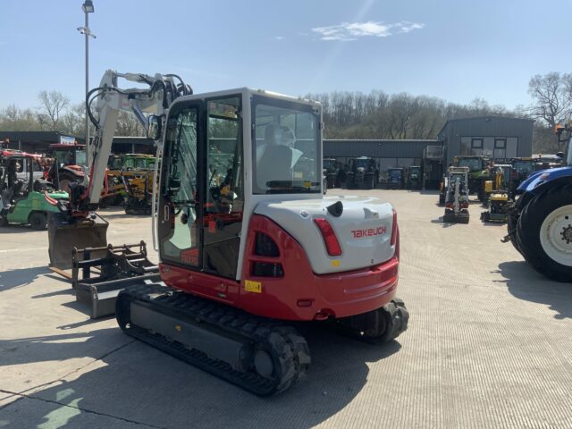 Takeuchi TB370 Complete With Rototilt Rotator (ST22841)