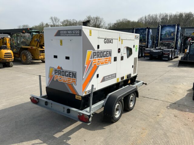 JCB G115QS Generator - Complete With Twin Axle Trailer (ST22618)