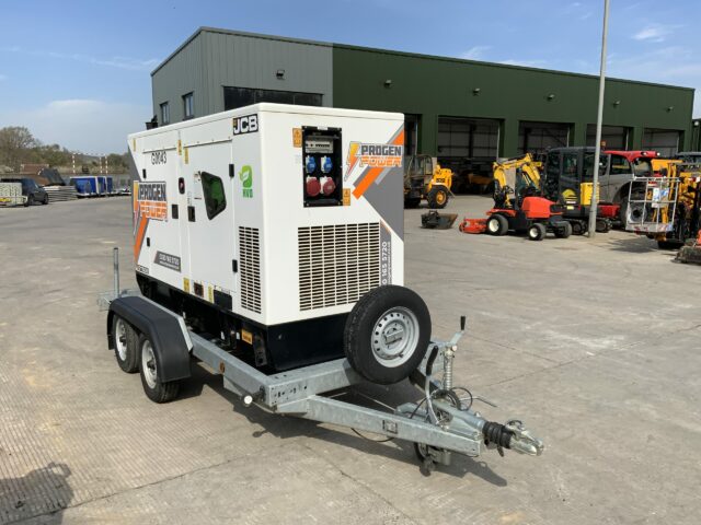 JCB G115QS Generator - Complete With Twin Axle Trailer (ST22618)