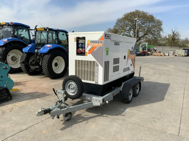 JCB G115QS Generator - Complete With Twin Axle Trailer (ST22618)