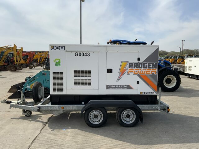 JCB G115QS Generator - Complete With Twin Axle Trailer (ST22618)