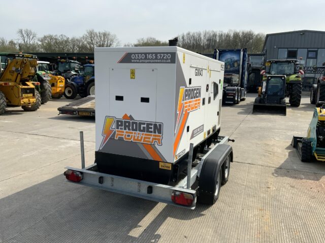 JCB G115QS Generator - Complete With Twin Axle Trailer (ST22618)