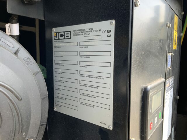 JCB G115QS Generator - Complete With Twin Axle Trailer (ST22618)