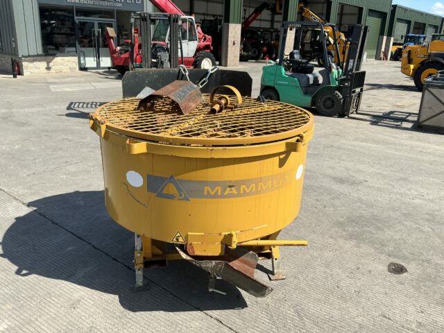 Mammut Hydraulic Pan Mixer