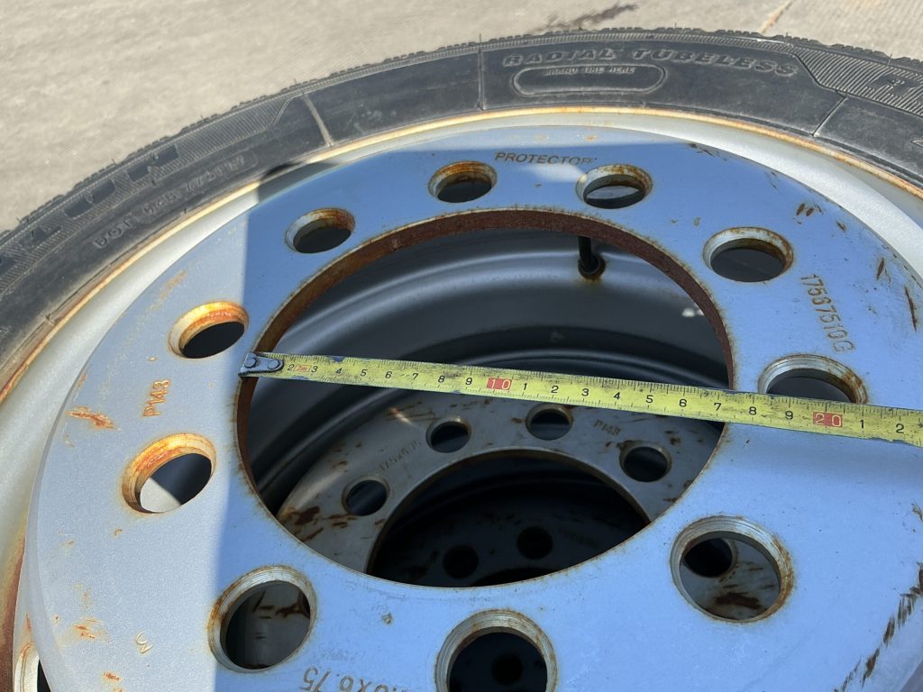 Unused Set Of 6 Saulen 215/75R17.5 Wheels And Tyres