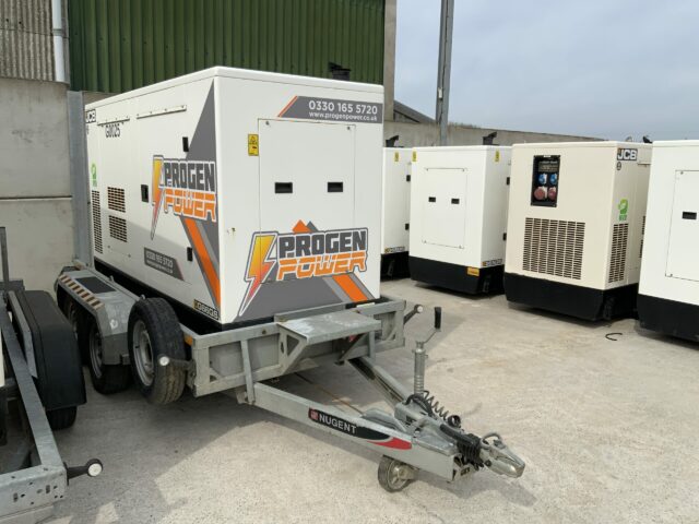 JCB G66QS Generator - Complete With Nugent Twin Axle Trailer (ST22609)