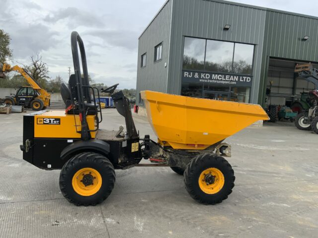 JCB 3 Tonne Swivel Tip Dumper (ST23022)