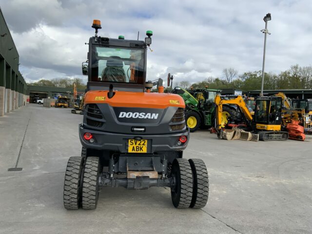 Doosan DX57 Wheeled Excavator (ST23100)