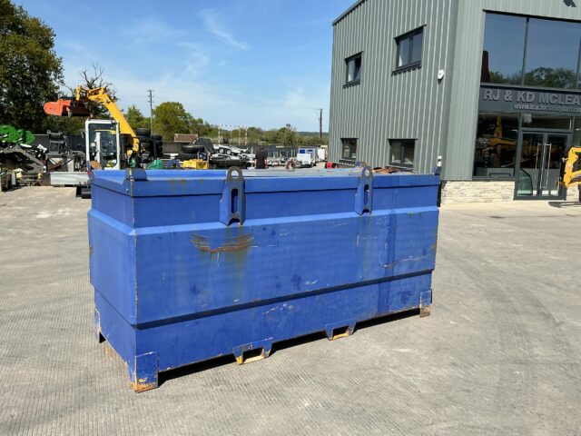 Blue Diesel Tank