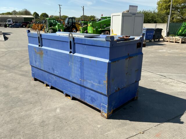 Blue Diesel Tank