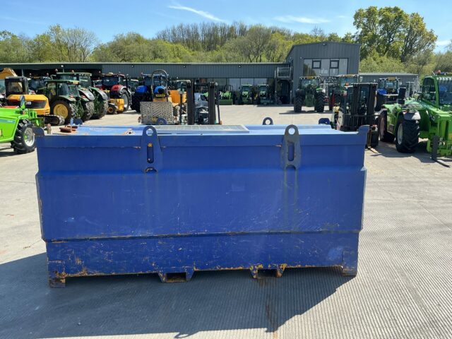 Blue Diesel Tank