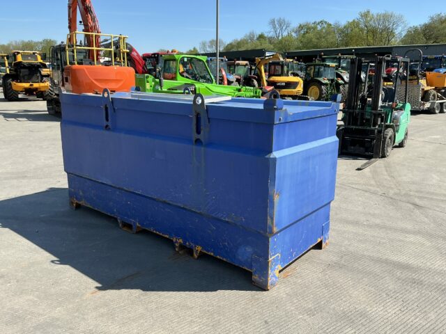 Blue Diesel Tank