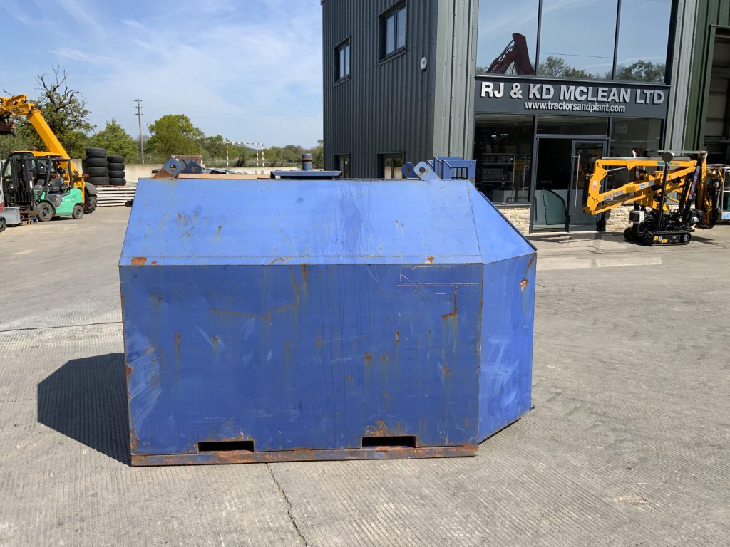 Blue Diesel Tank