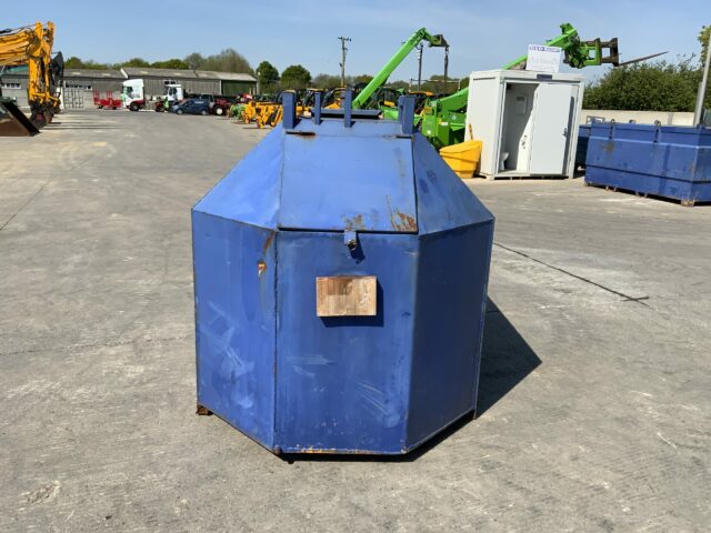 Blue Diesel Tank