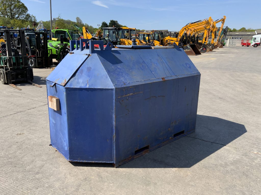 Blue Diesel Tank