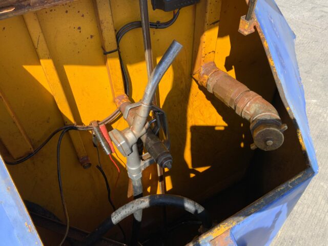 Blue Diesel Tank