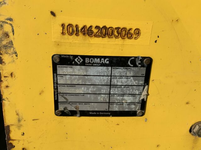 Bomag BW80 AD-5 Twin Drum Roller (ST23067)