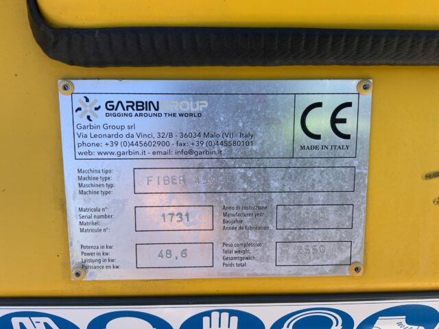 Garbin Fiber Remote Control Wheel Excavator 450E (ST22898)