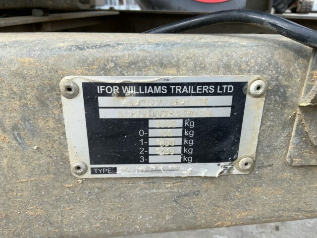 IFOR Williams GX105 Plant Trailer