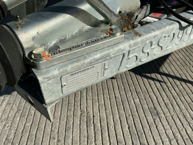 Indespension Single Axle Box Trailer