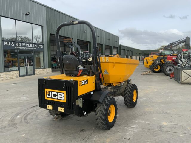 JCB 3 Tonne Swivel Tip Dumper (ST23022)