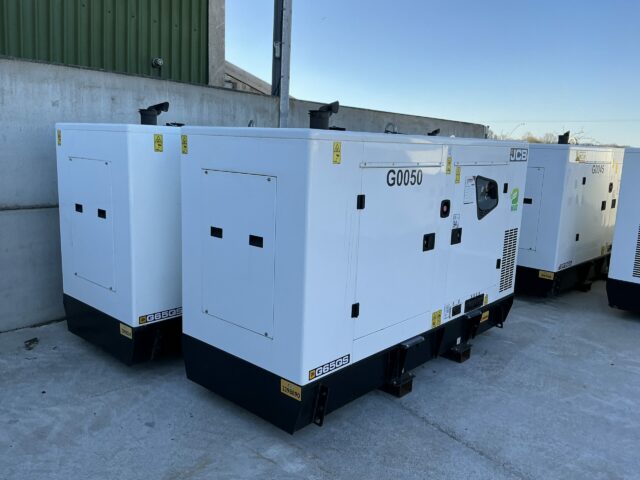 JCB G65 QS Generators - Choice of 2