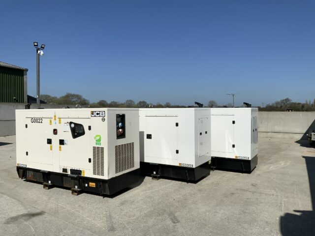 JCB G66QS Generators - Choice of 3