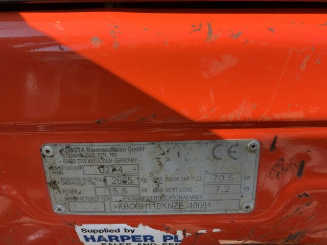Kubota U27-4 Digger (ST23096)