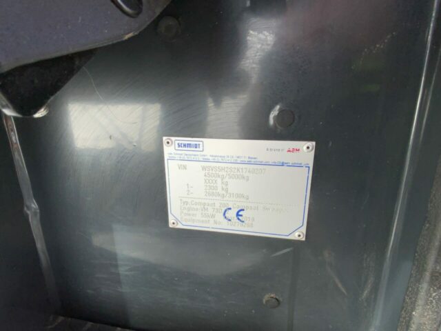 Schmidt Swingo 200+ Road Sweeper (ST22469)