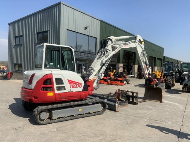 Takeuchi TB370 Complete With Rototilt Rotator (ST22841)