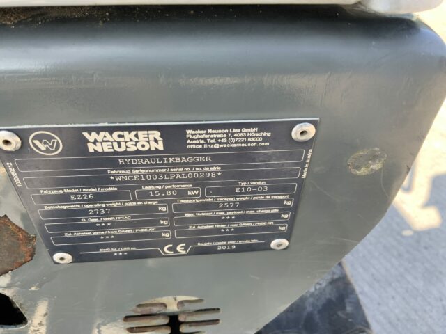 Wacker Neuson EX26 Digger (ST23202)