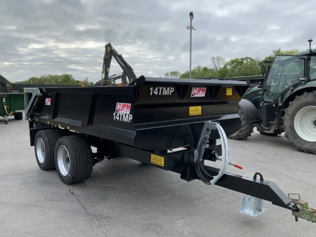 JPM Black 14 Tonne Multi Purpose Dump Trailer