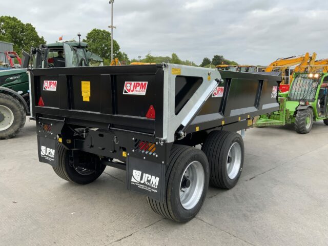 JPM Black 14 Tonne Multi Purpose Dump Trailer