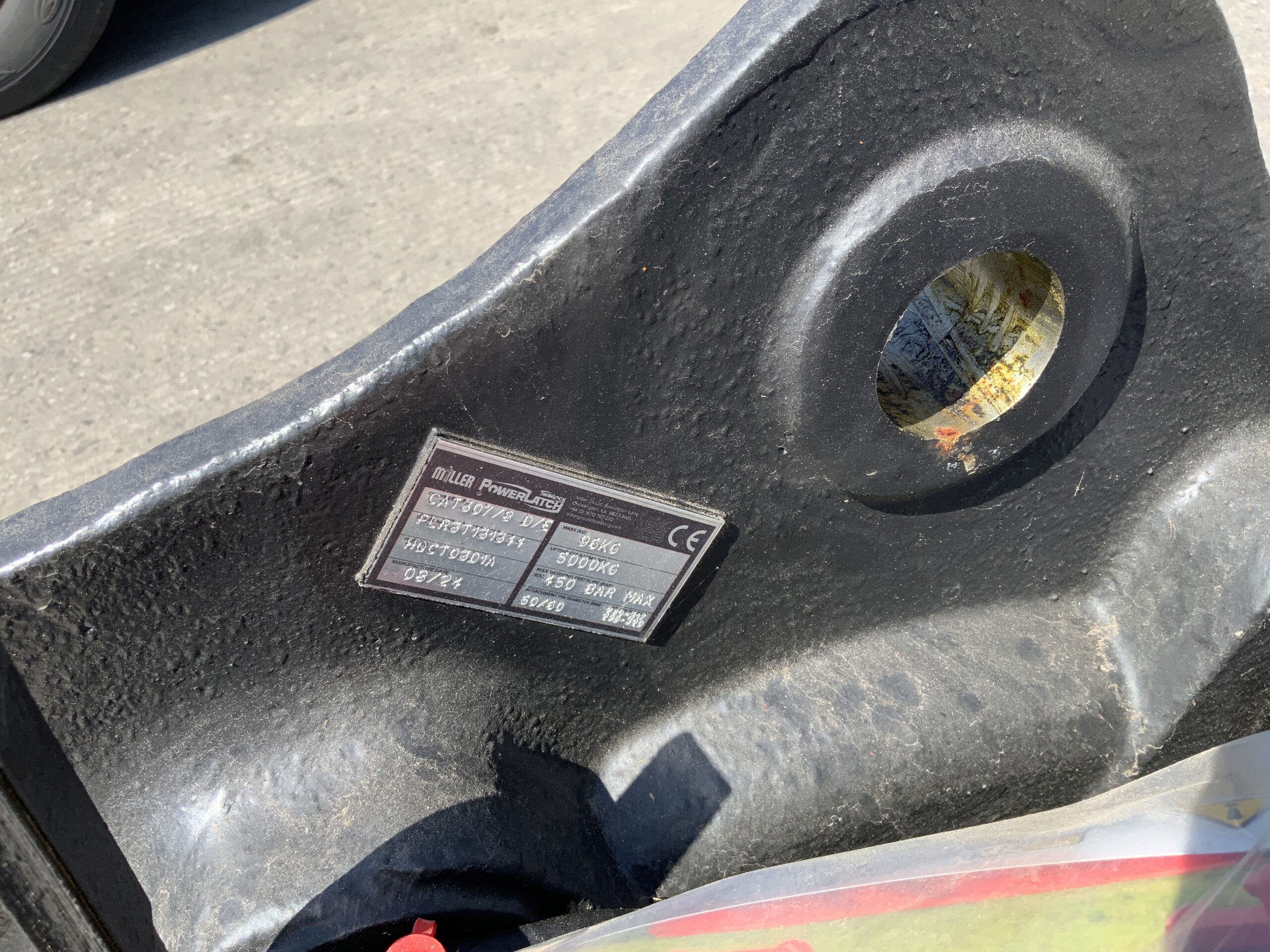 Unused Miller Hydraulic Q Hitch