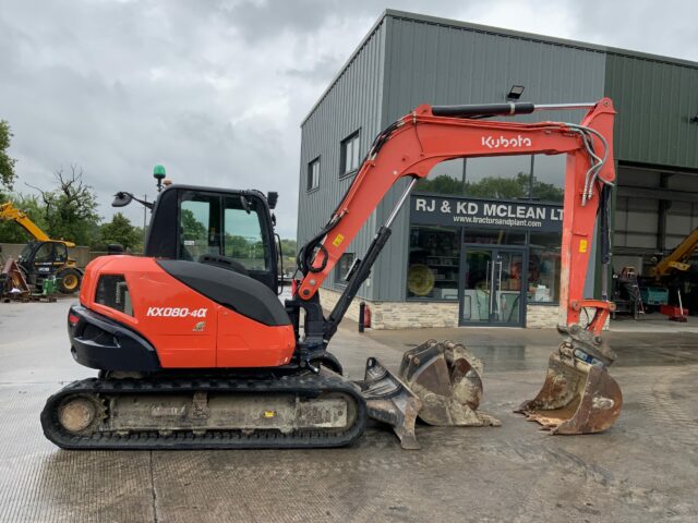 Kubota KX080-4 Digger (ST23398)