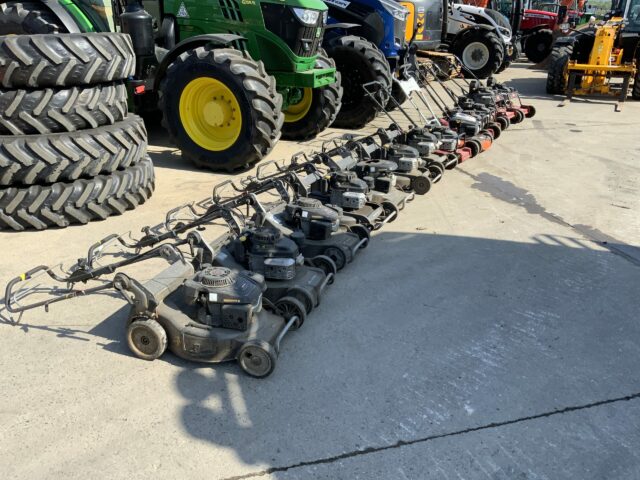 Job Lot Of Push Mowers
