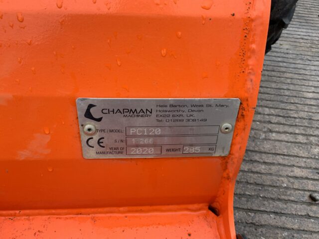 Chapman Machinery PC120 Paddock Brush Cleaner