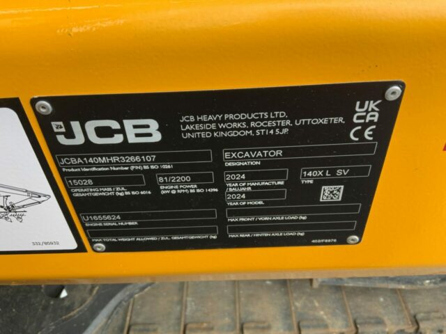 JCB 140X LC Digger (ST23287)